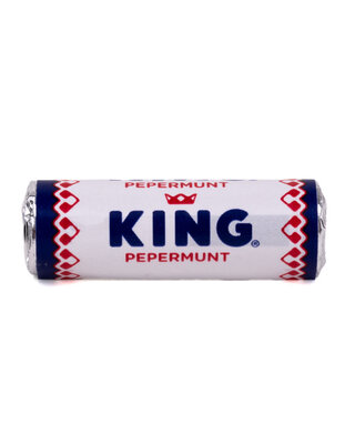 King Mini Pepermunt Rolletjes van King