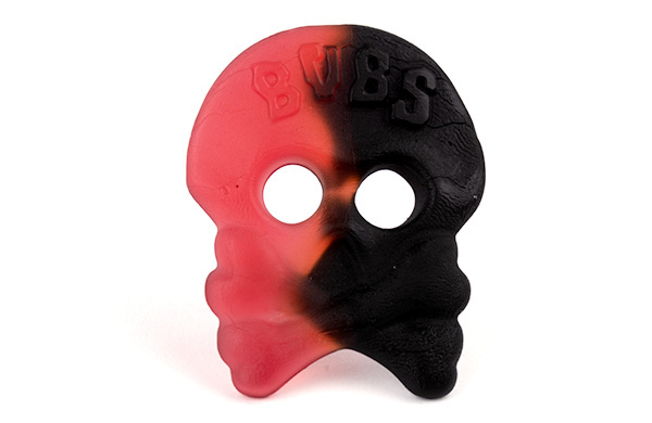 Bubs Framboos Drop Skulls van Bubs