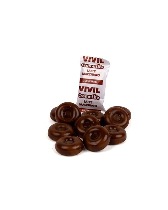 Vivil Suikervrije Latte Macchiato Bonbons van Vivil