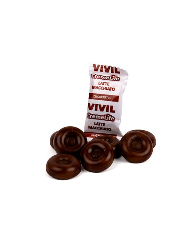 Vivil Suikervrije Latte Macchiato Bonbons van Vivil