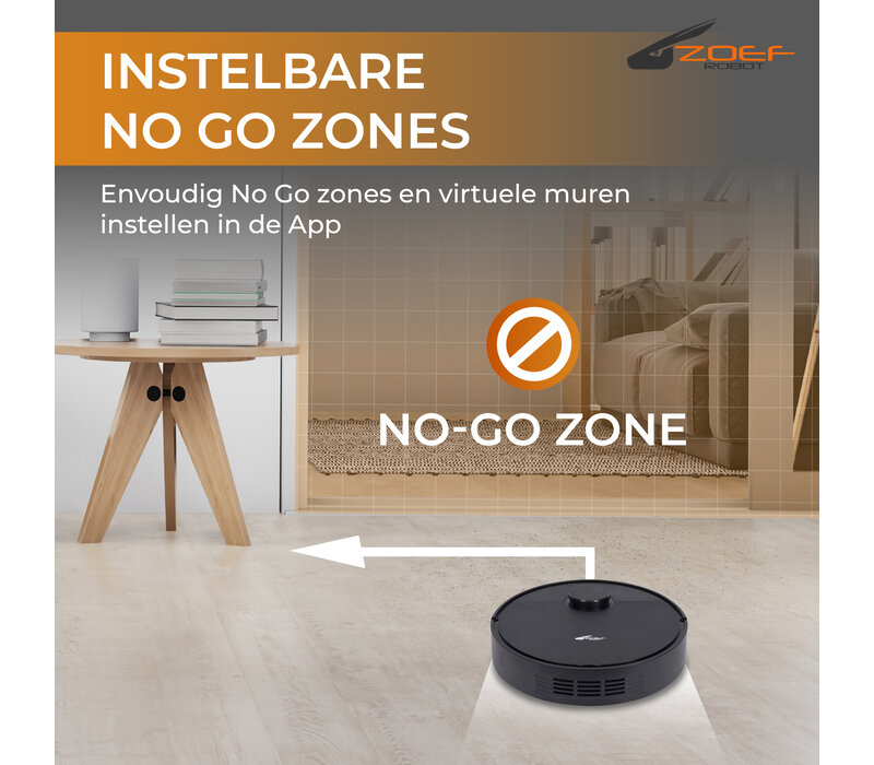 Robot Zoef aspirateur robot Bep 4.0 avec app