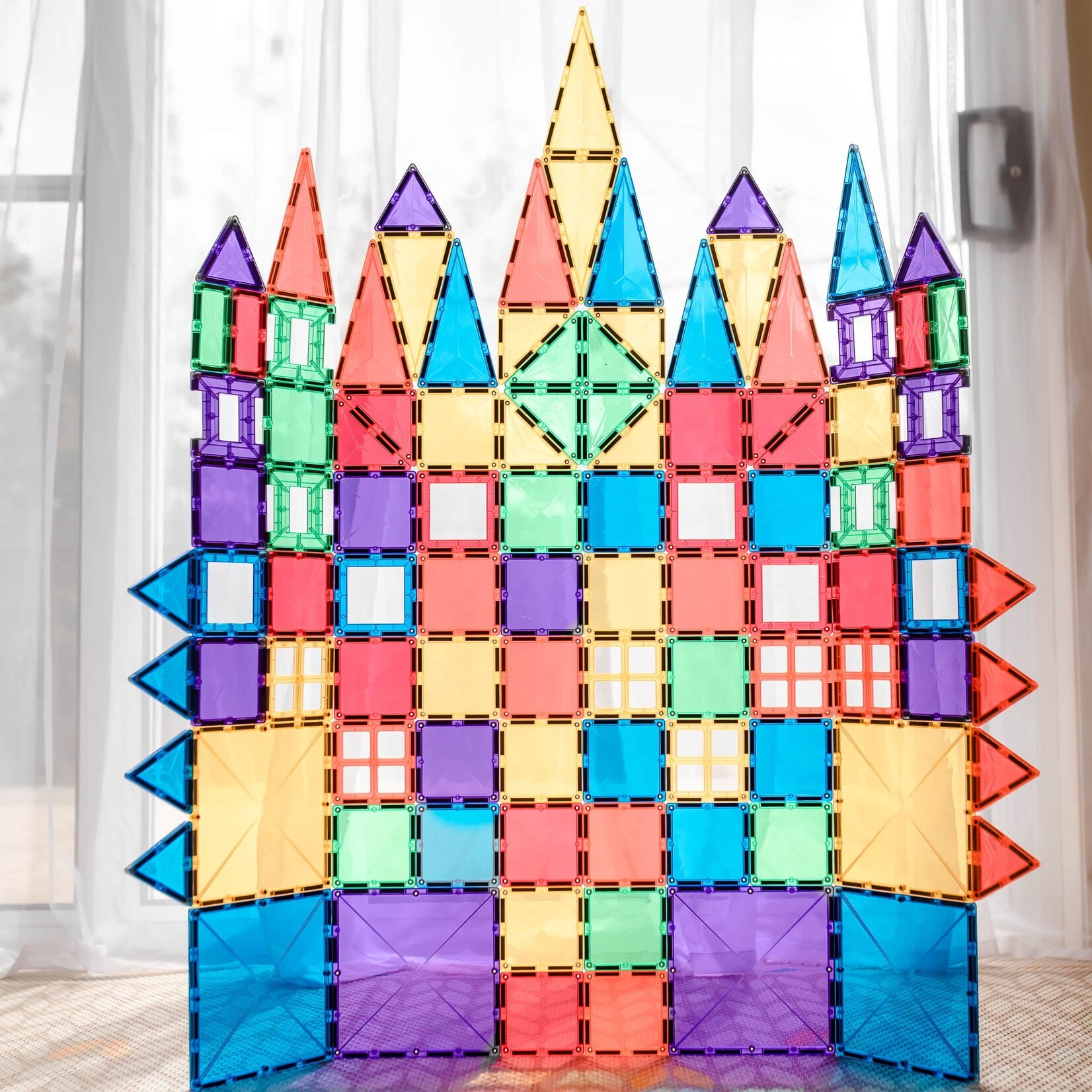 Connetix Connetix - Regenboog Creative Pack (102-delig) | Magnetische Tegels