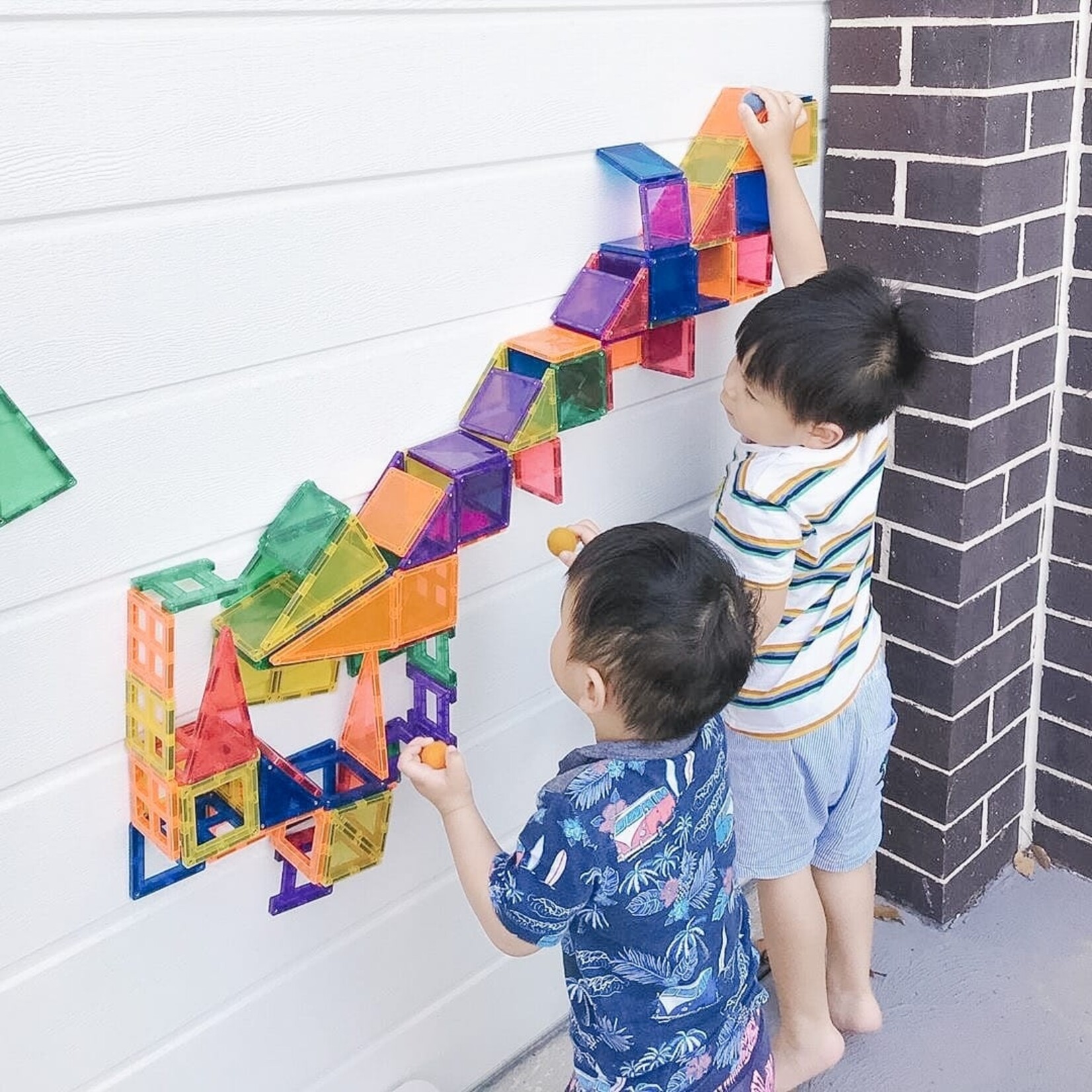 Connetix Connetix - Regenboog Creative Pack (102-delig) | Magnetische Tegels