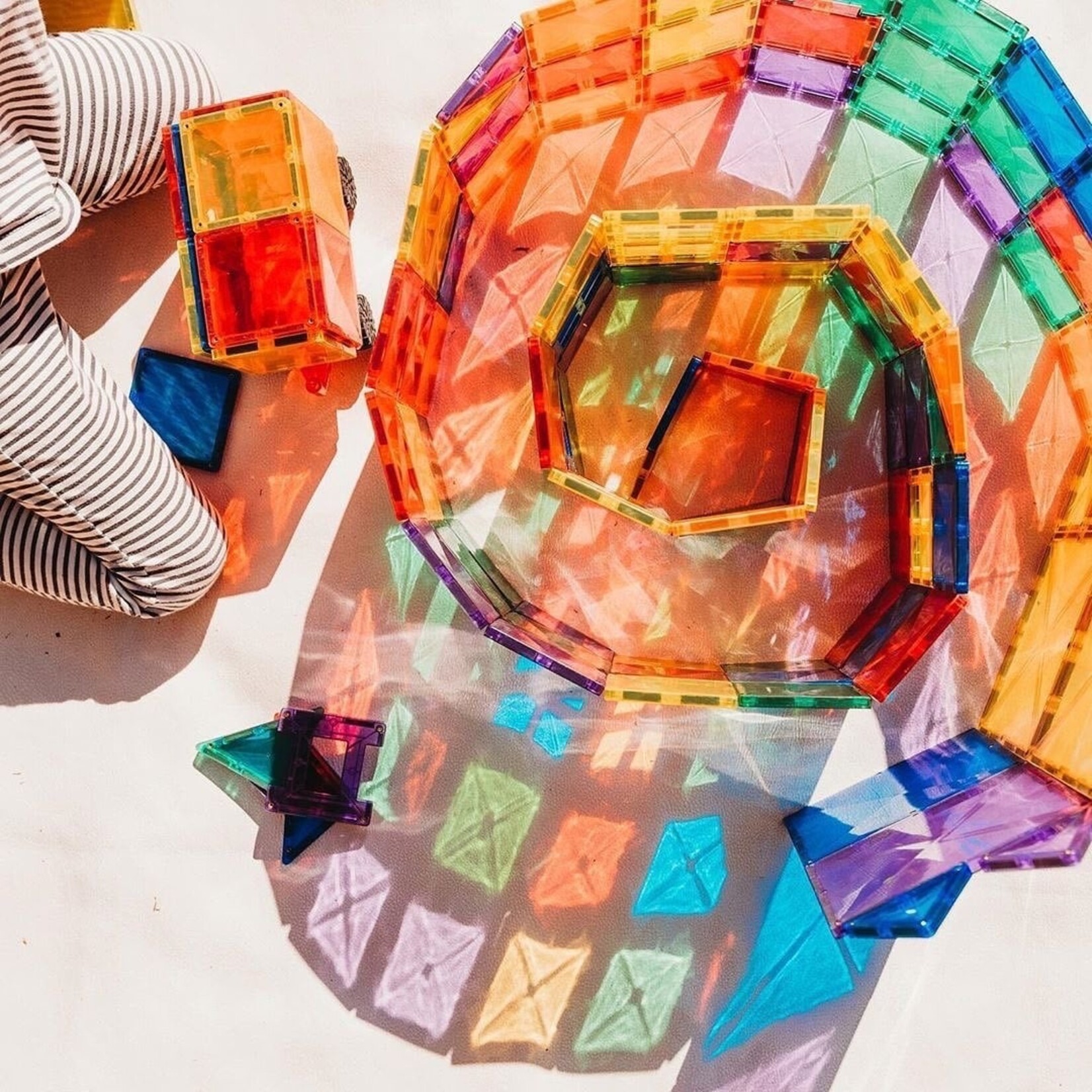 Connetix Connetix - Regenboog Creative Pack (102-delig) | Magnetische Tegels