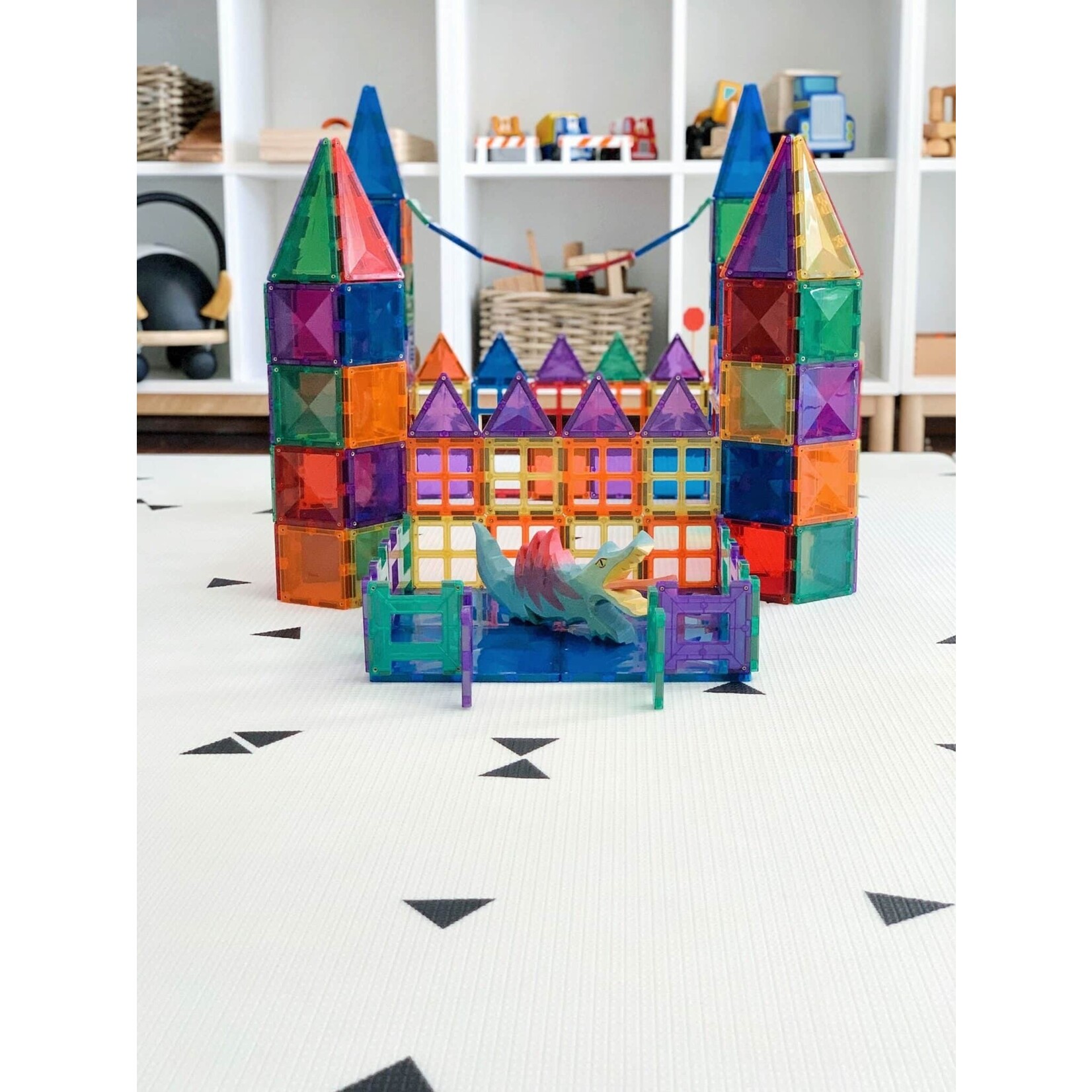 Connetix Connetix - Rainbow Creative Pack (102 pcs) | Magnetic Tiles