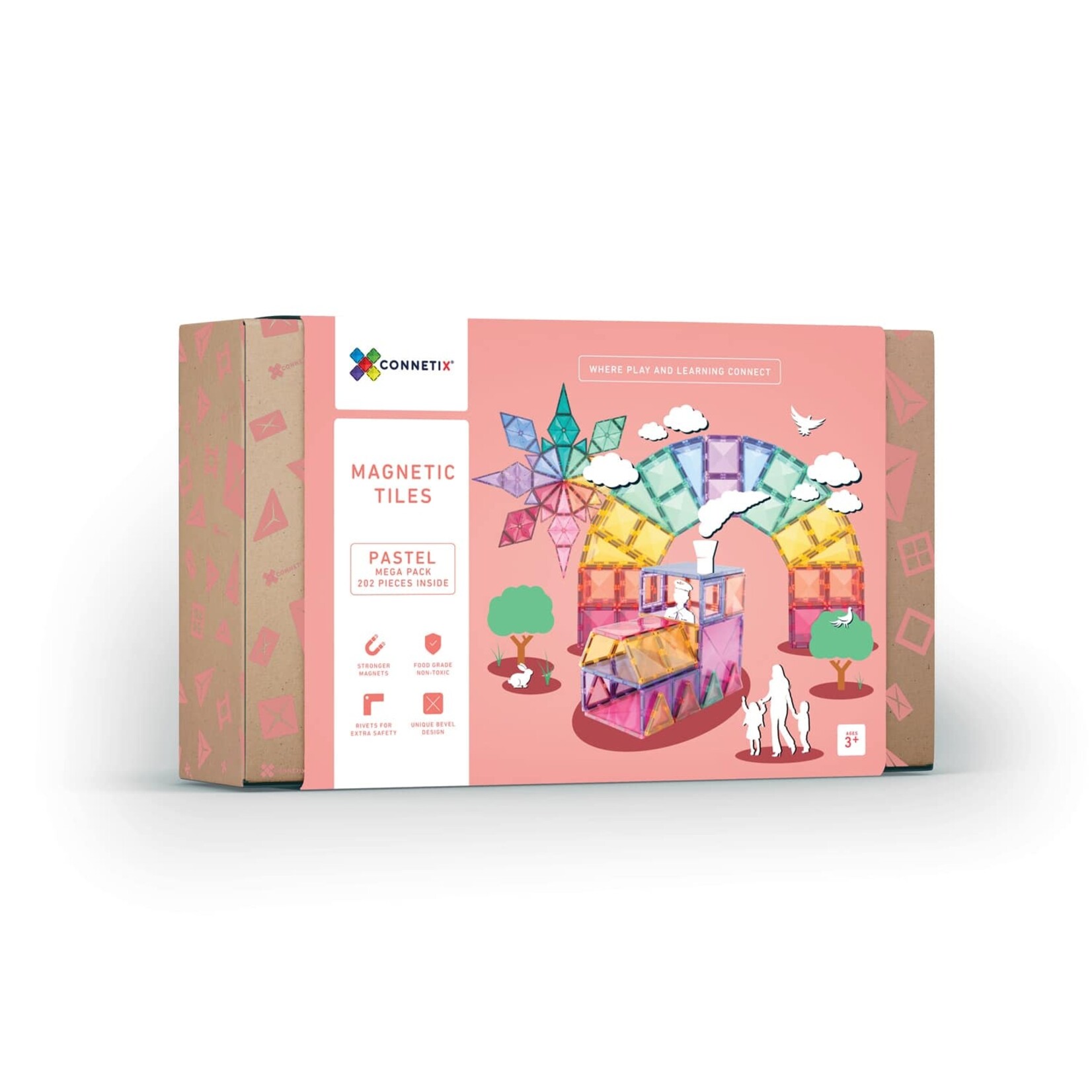 Connetix Connetix - Pastel Mega Pack (202 pcs)