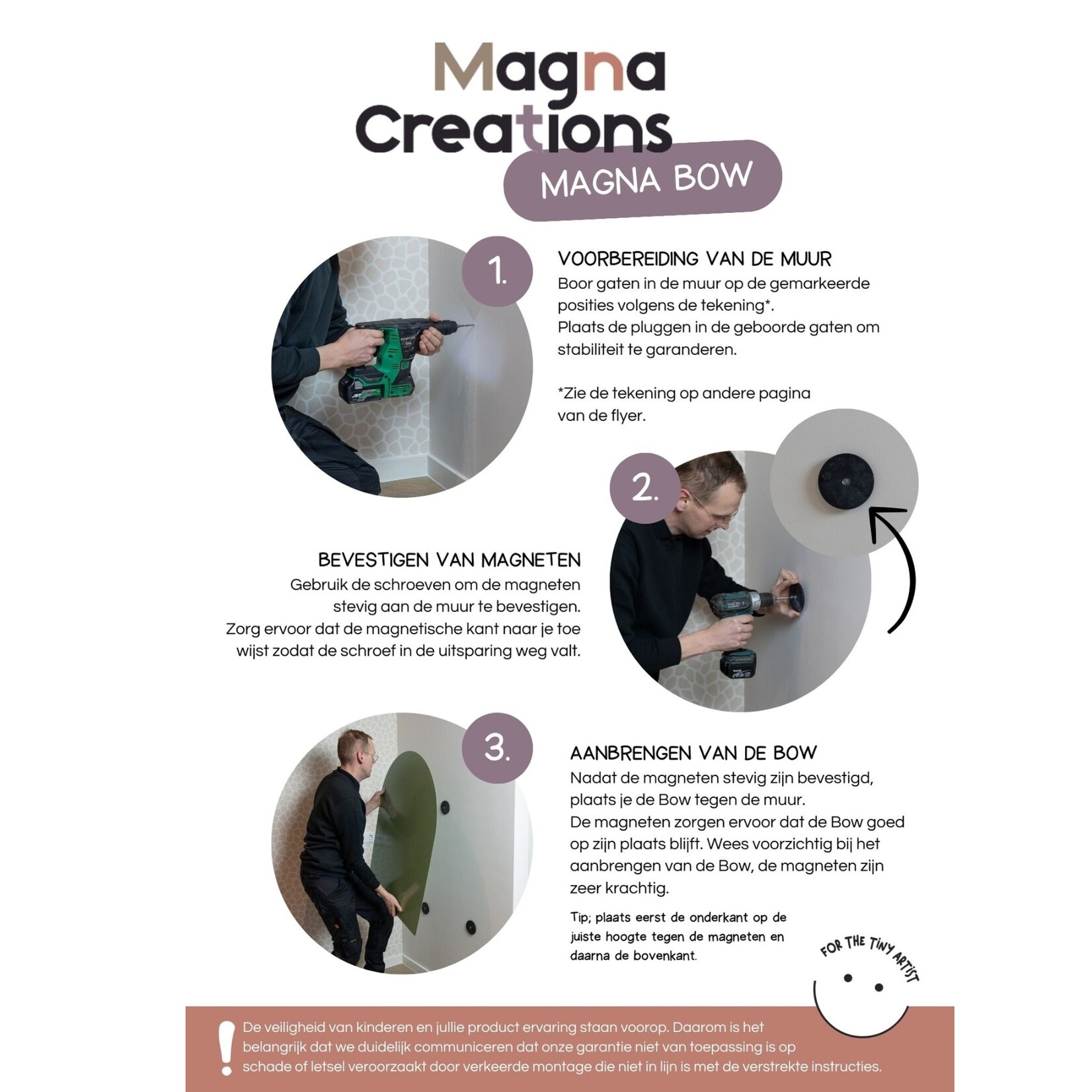 Magna Creations Magna Creations Bow - Purple