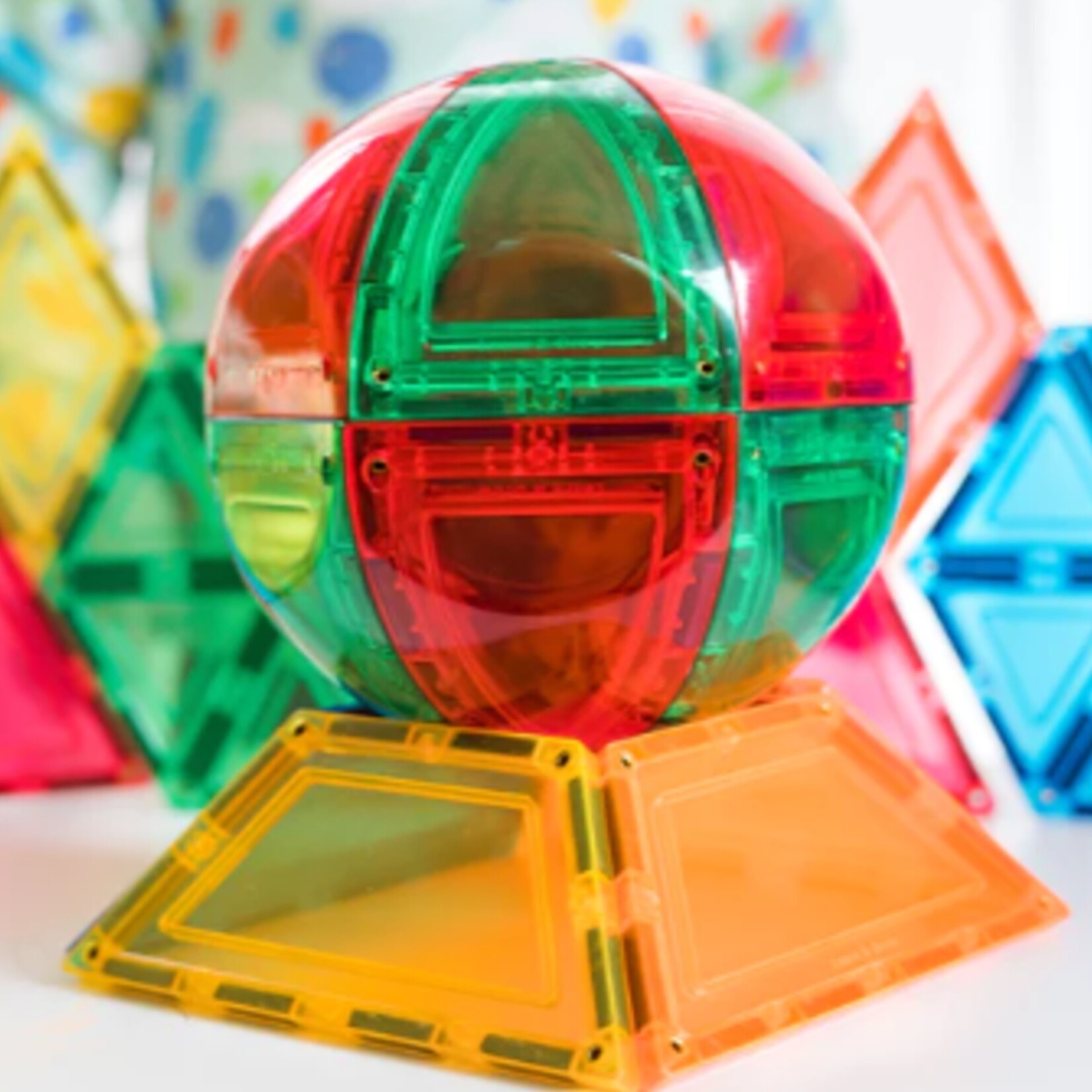 Learn & Grow Learn & Grow  - Magnetische Tegels - Dome Pack (18-delig)