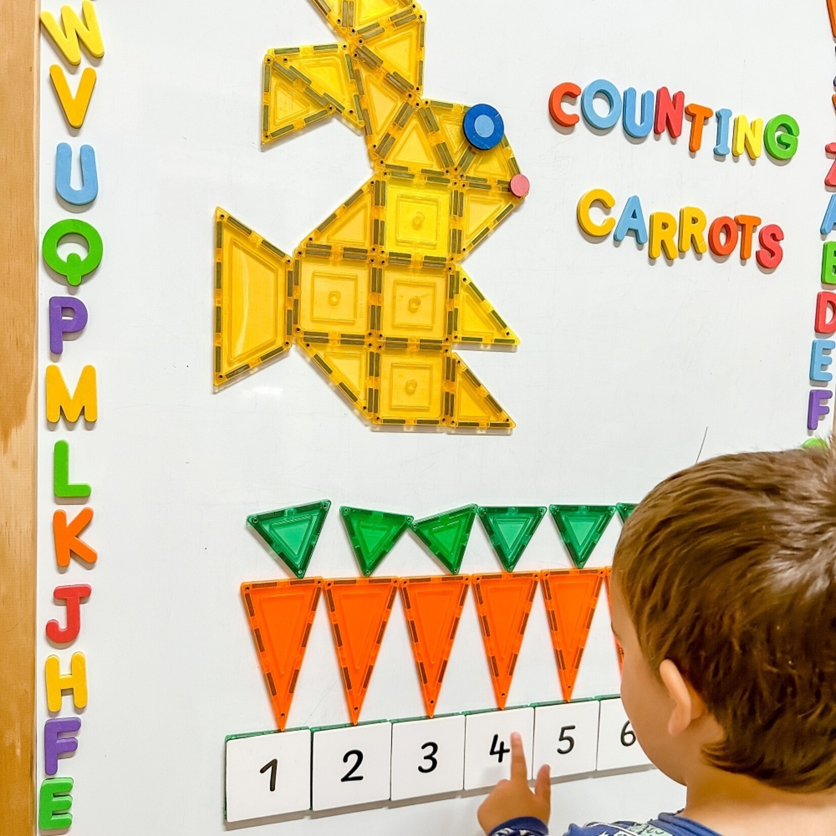 Learn & Grow Learn & Grow - Magnetic Tile Topper -Numeracy Pack (40 pcs)