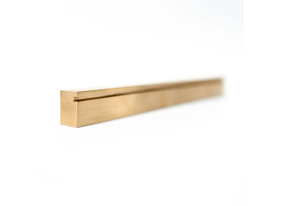 magneetbord walnoot - incl. magneten en kaarthouder