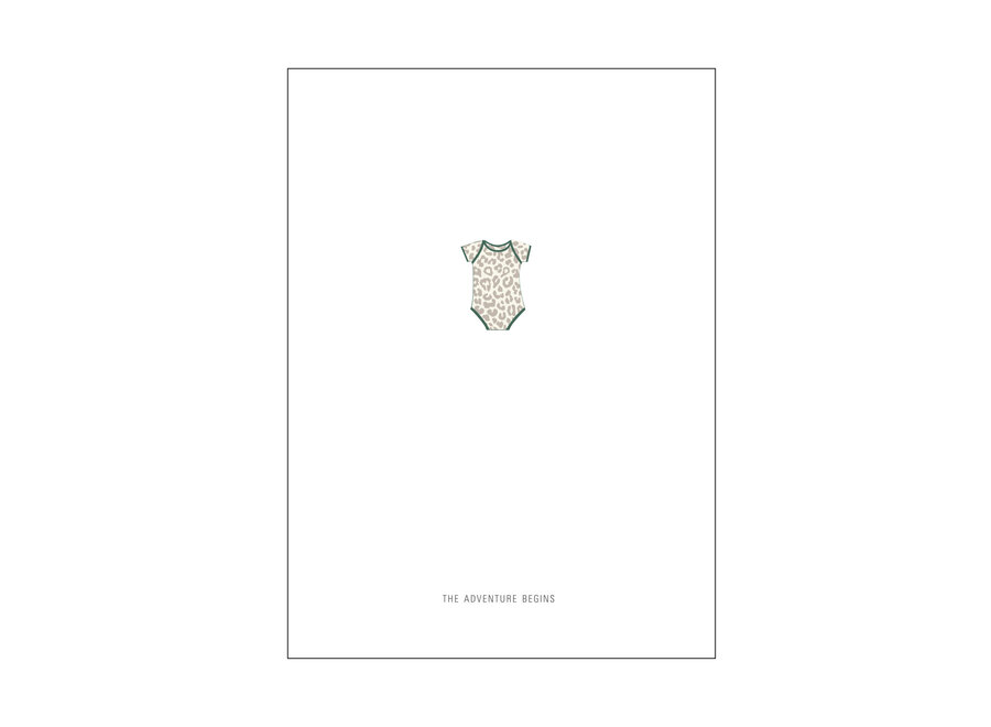 wenskaart - the adventure begins