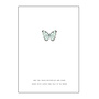 wenskaart - may you touch butterflies