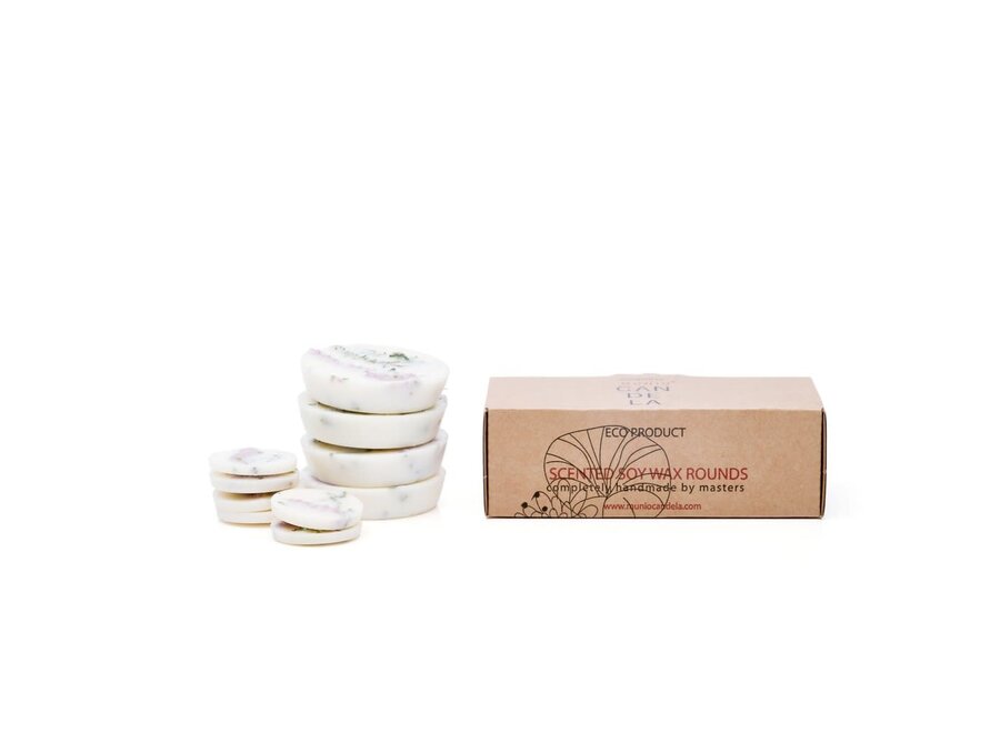 100% natuurlijke soja was geurschijfjes - heide - 120ml