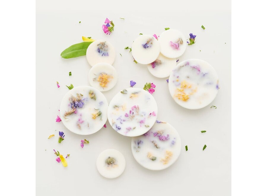 100% natuurlijke soja was geurschijfjes - wilde bloemen - 120ml