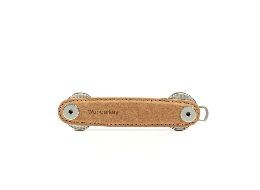 wondersleutel - leder - caramel