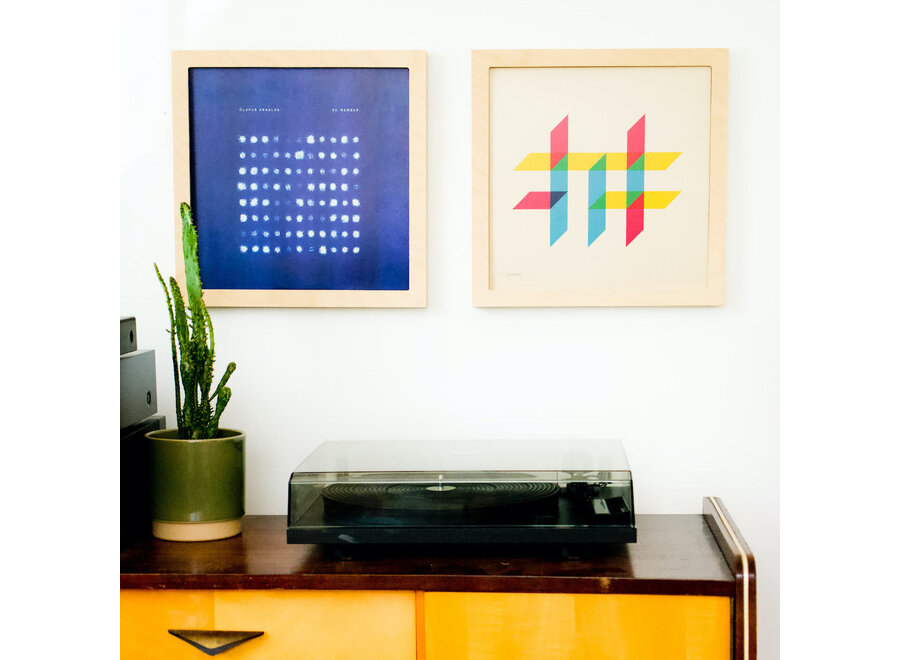 vinylhouder - hout