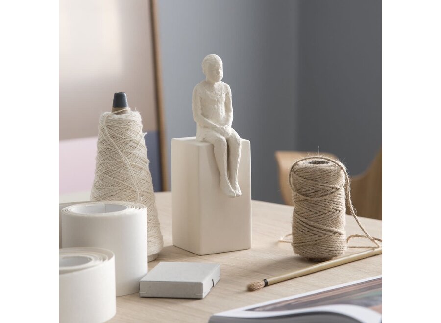 karakter - beeldje - boekensteun - de dromer