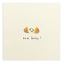 wenskaart - slijpsel - new baby