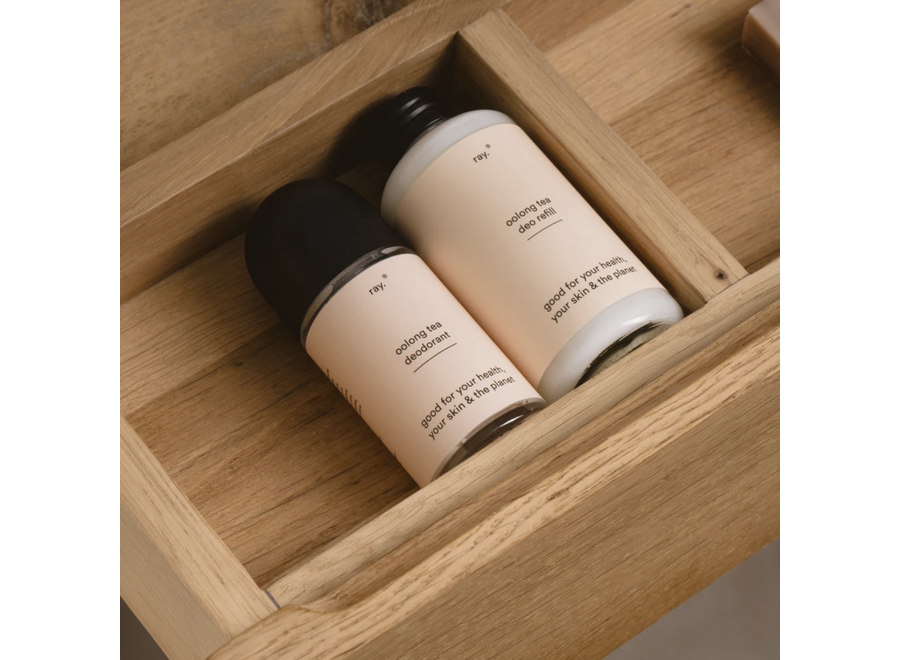 ray - 2 deo refills - 100% natuurlijk - oolong tea