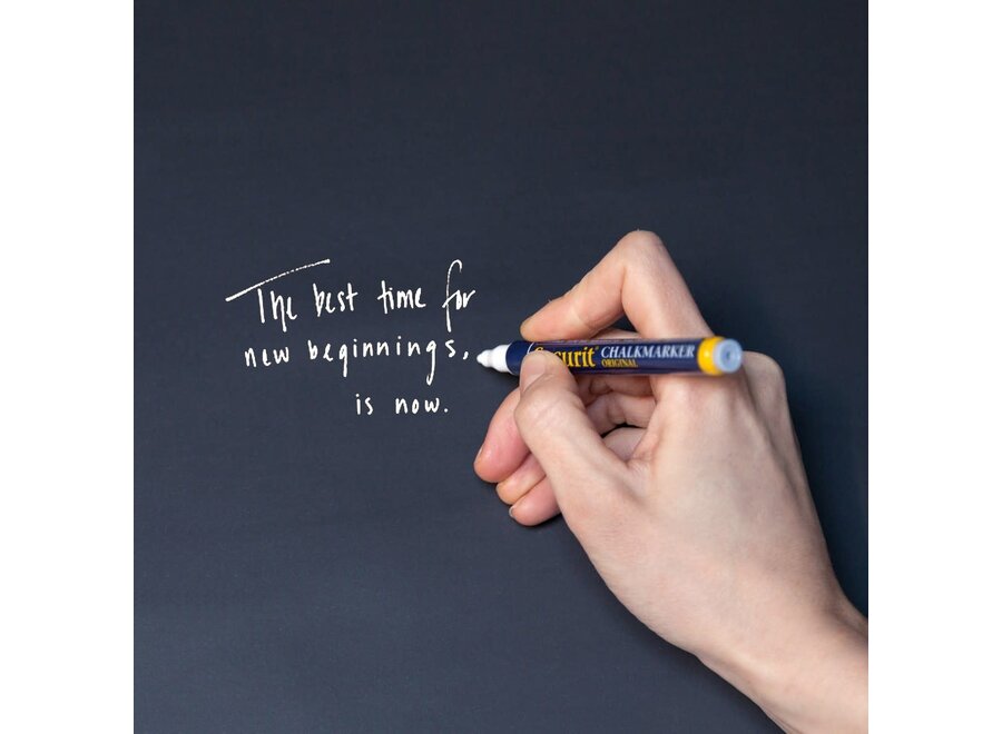 krijtstift - wit incL wonderspons