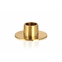 kandelaar - set van 2 cilinders - m - goud