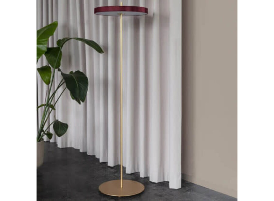 staande lamp - ruby red - (op bestelling)