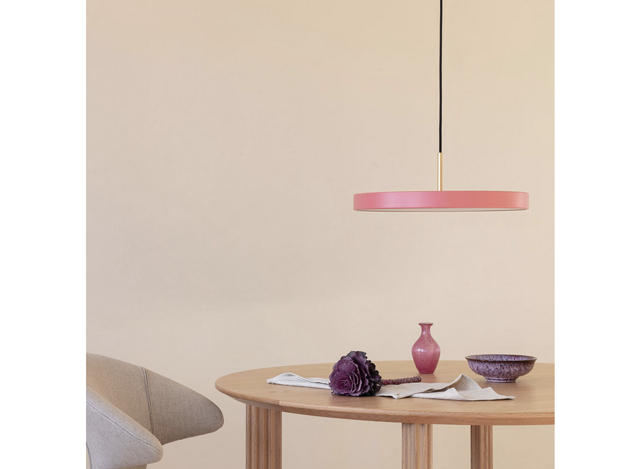 hanglamp - medium - ruby red - (op bestelling)
