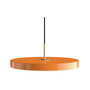 hanglamp - medium - nuance orange - (op bestelling)