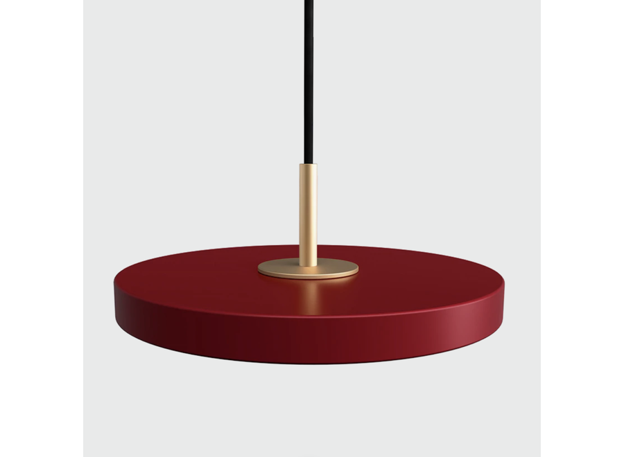 hanglamp - micro - ruby red - (op bestelling)