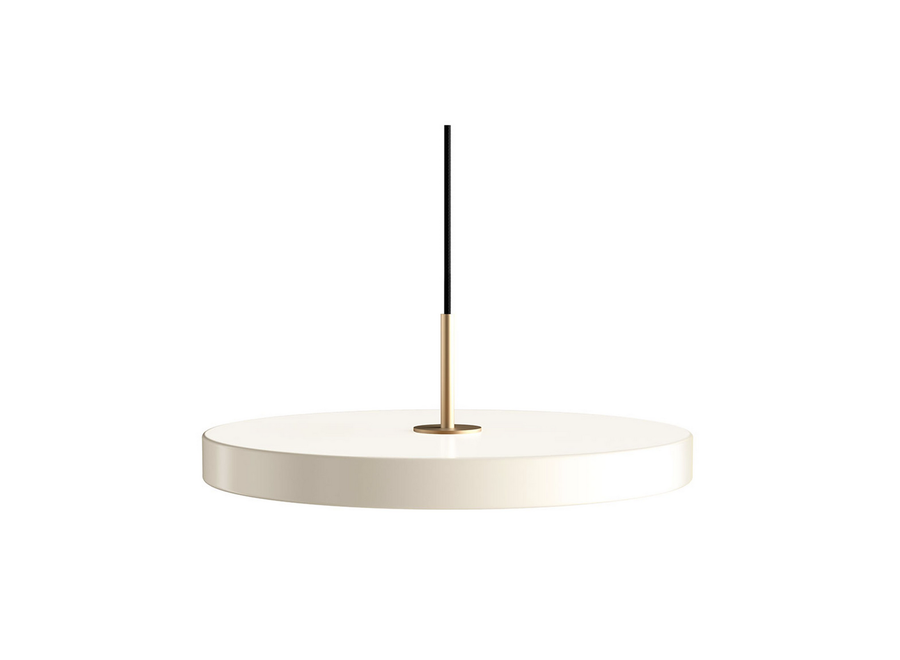hanglamp - mini - pearl white - (op bestelling)