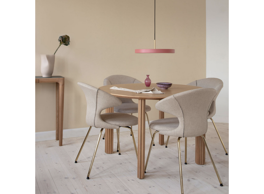 hanglamp - mini - nuance rose - (op bestelling)