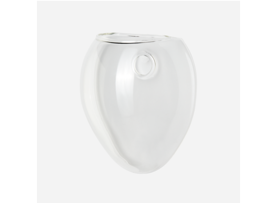 wandvaasje - kling3 - b10 x d5 x h12 - glas