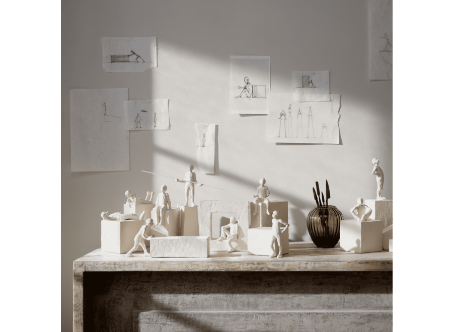 karakter - beeldje - boekensteun - ram