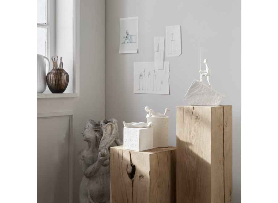 karakter - beeldje - boekensteun - waterman