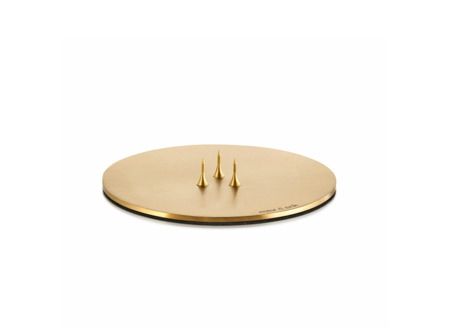kandelaar - plate 2  - goud