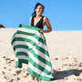 handdoek - sneldrogend - bright green