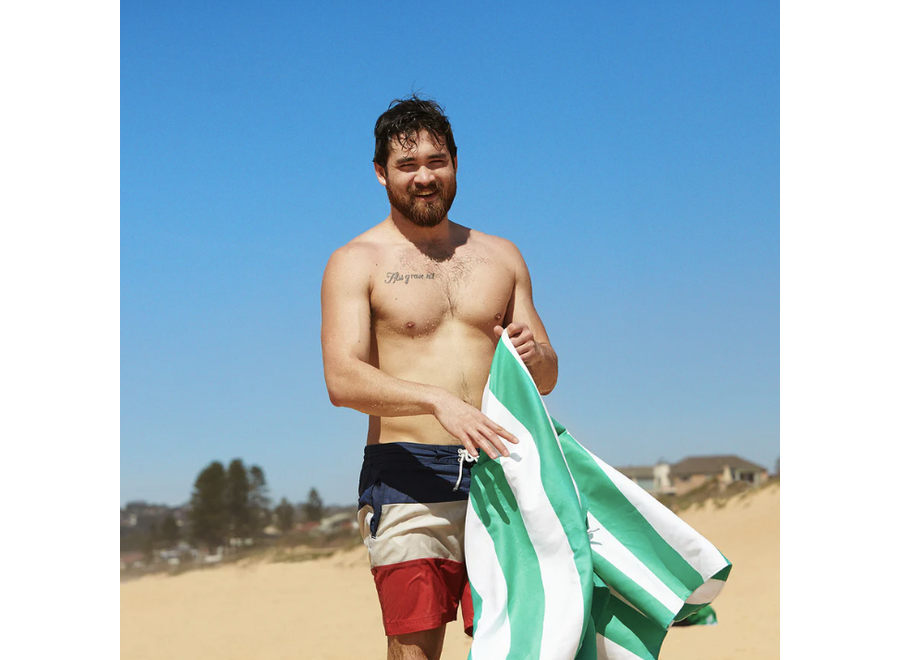handdoek - sneldrogend - bright green