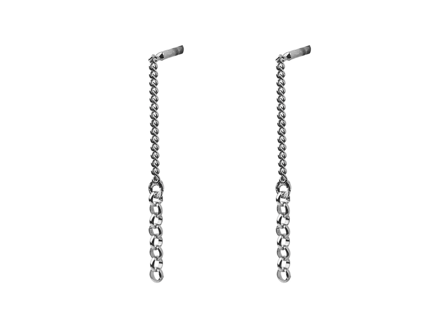 oorsteker - xs wire - zilver