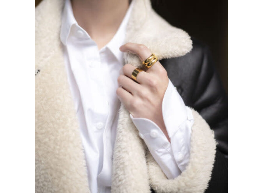 ring - even - verguld