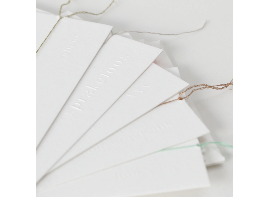 troostkaart - set van 5 - mix