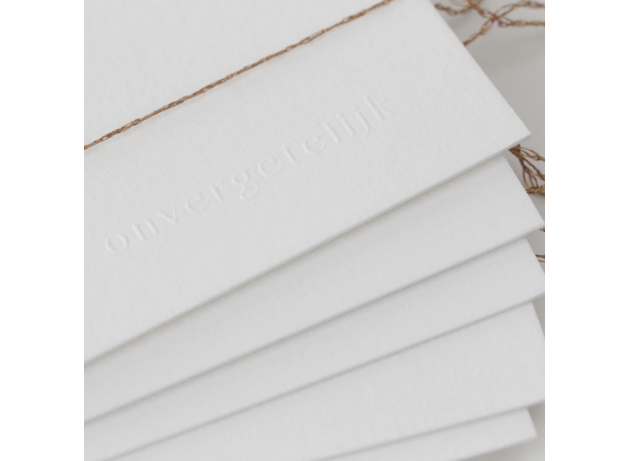 troostkaart - set van 5 - mix