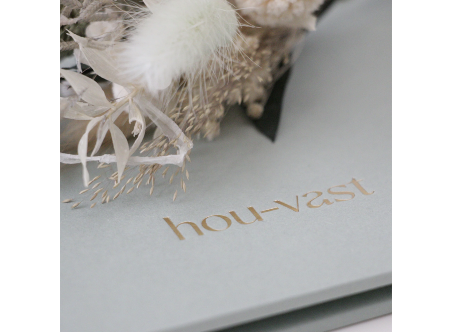 koesterdoos - hou-vast - wit (incl fotomap, theelicht, minivaas, kaart)