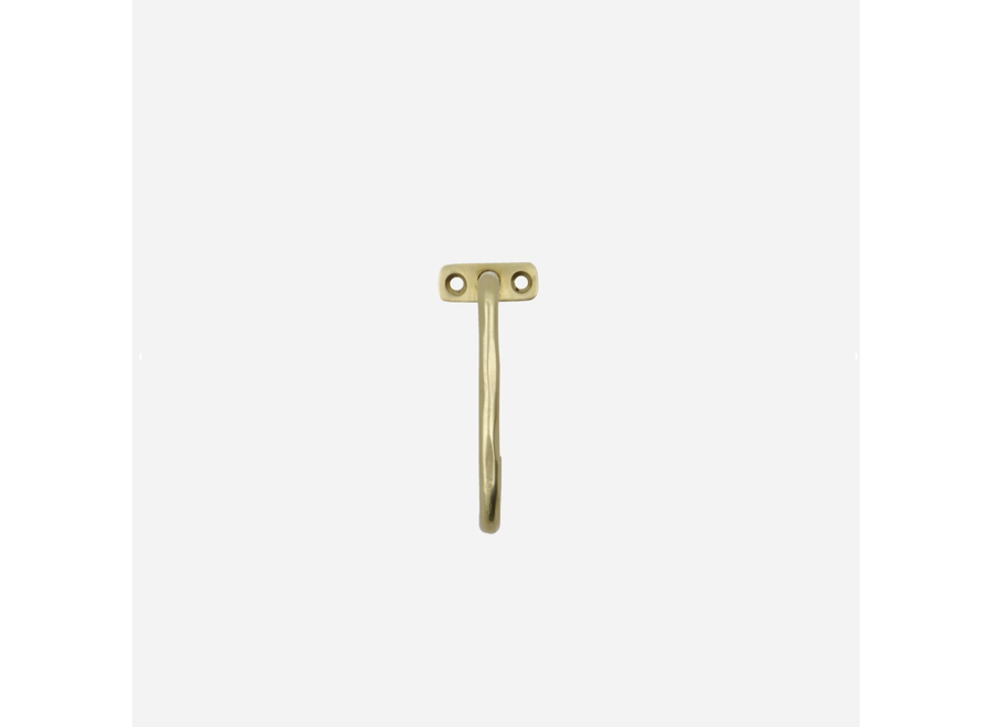 haak - single - brushed brass