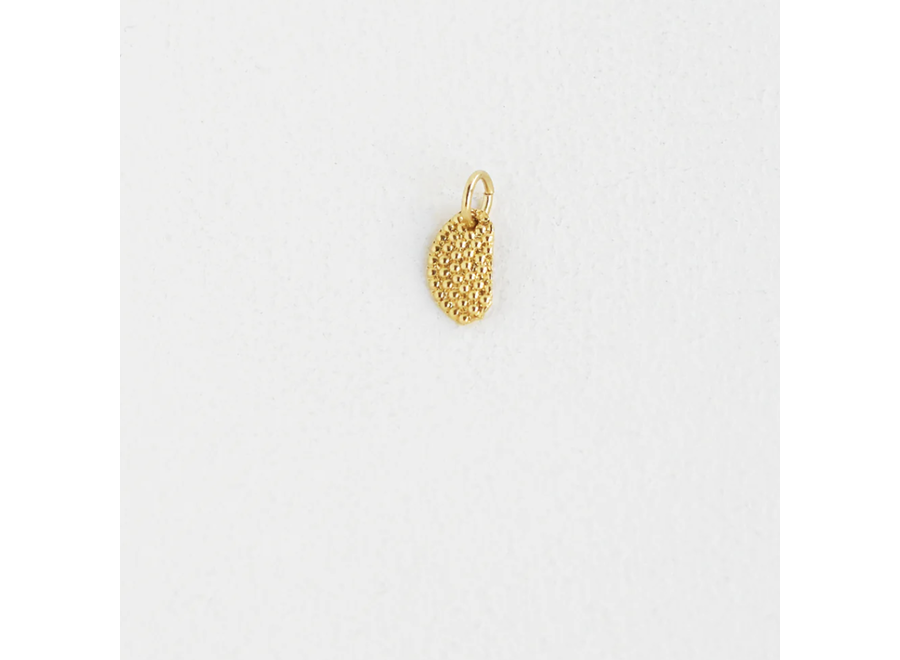 hangertje - charm vestiges - verguld