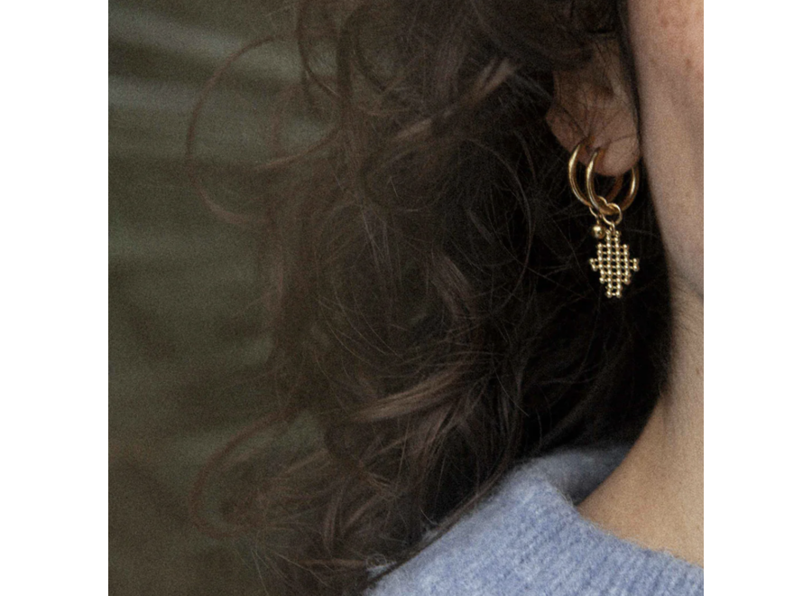 hangertje - charm vestiges - verguld