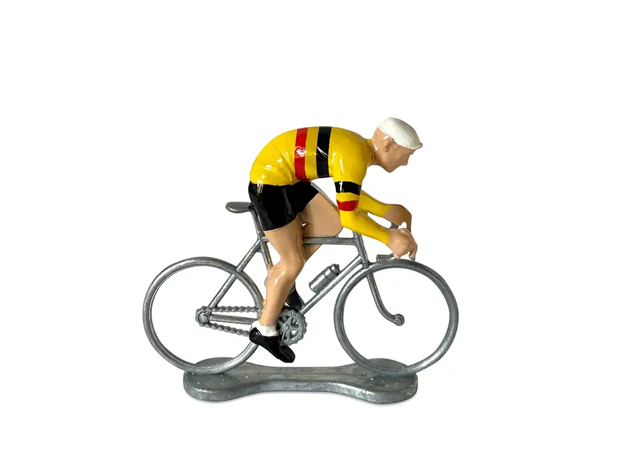 cyclist - sprinter - gele trui belgie