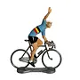 cyclist - winnaar - belgië - lichtblauw