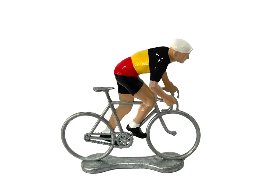 cyclist - klimmer - belgisch kampioen - driekleur