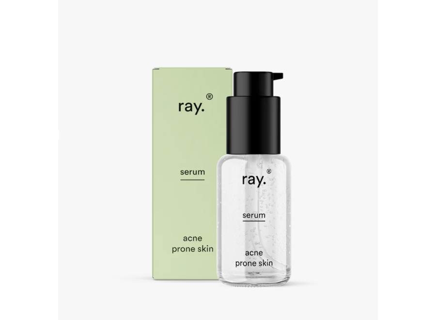 ray - serum - acne prone skin