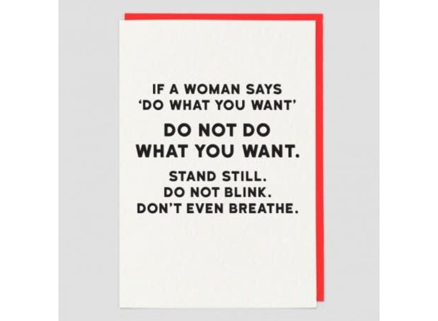 wenskaart - don't breathe